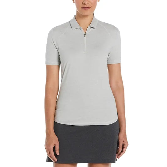Ladies Double Knit Polo Shirt