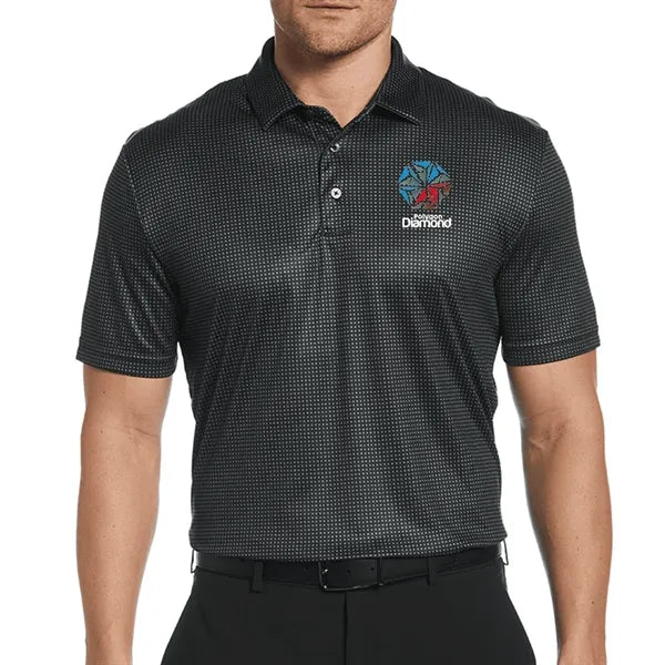 Perry Ellis Men's Printed Polo (6.3 oz)