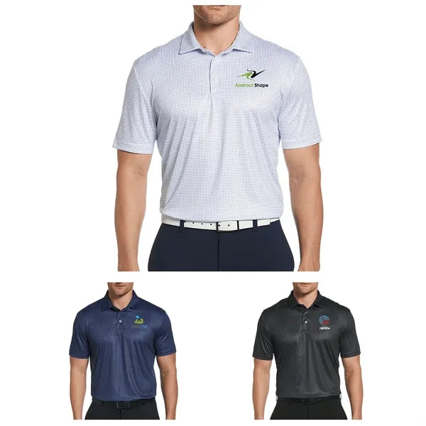 Perry Ellis Men's Printed Polo (6.3 oz)