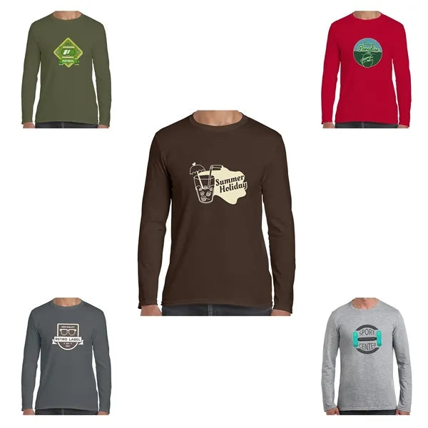 Gildan SoftStyle Long Sleeve Cotton Tee 4.5oz