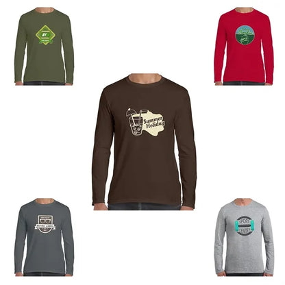 Gildan SoftStyle Long Sleeve Cotton Tee 4.5oz
