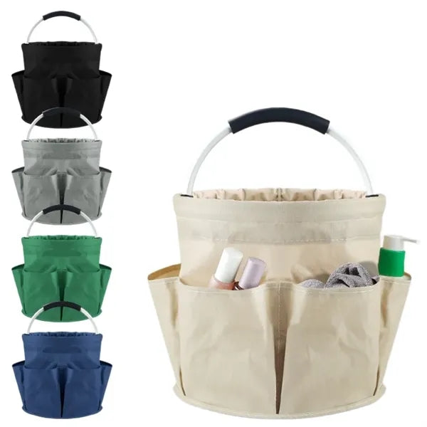 17L Portable Caddy bag with Soft Handle Tool Basket