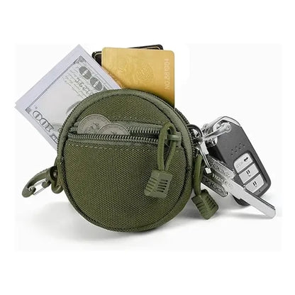 Tactical  EDC Pouch Coin Purchase Keychain Card Holder