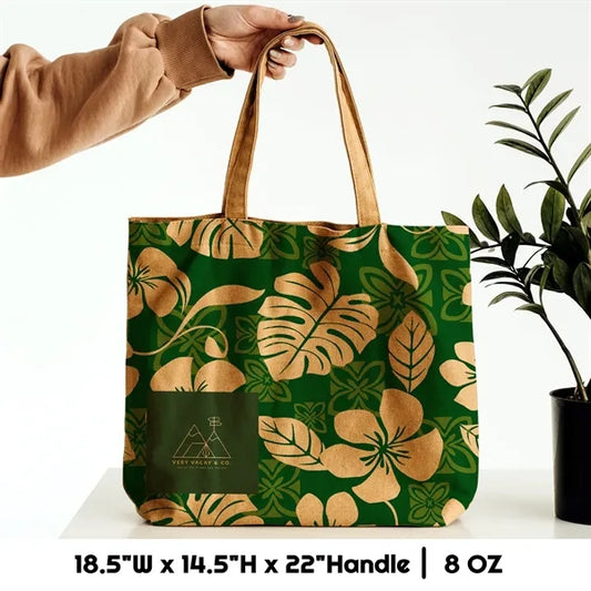 8 oz Cotton Canvas Tote Bag  - 18.5"W x 14.5"H