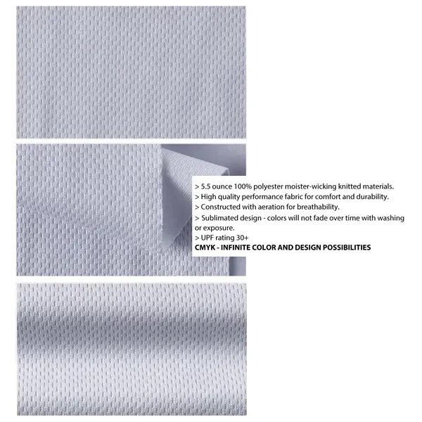 Sublimation UPF Mesh Reversible Basketball Jersey - Men