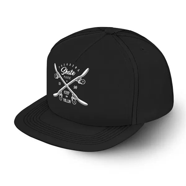 Premium Sublimation 5 Panel Cap - Polyester Twill