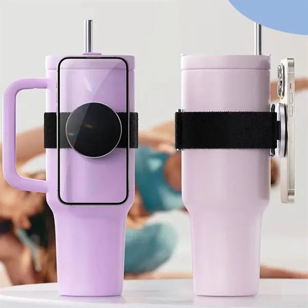 Adjustable Magnetic Silicone Armband Secure Phone Holder