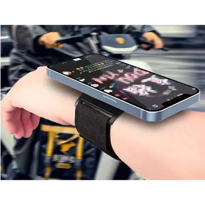 Adjustable Magnetic Silicone Armband Secure Phone Holder