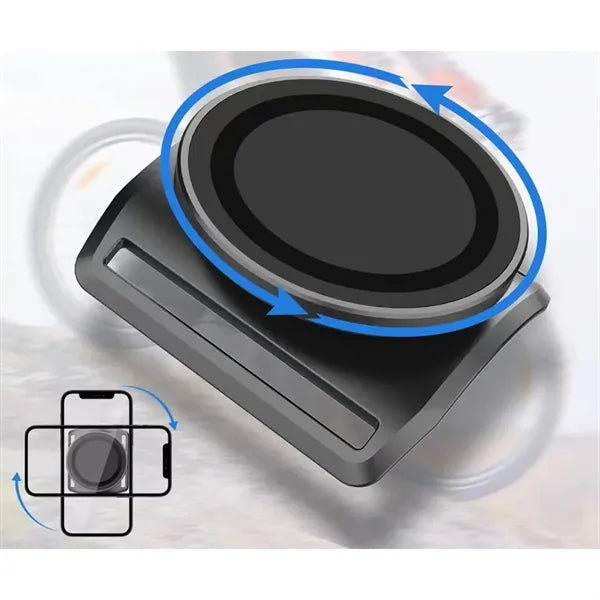 Adjustable Magnetic Silicone Armband Secure Phone Holder