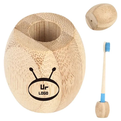 Bamboo Toothbrush Holder