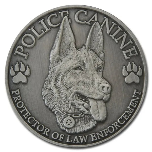 Zinc Alloy Challenge Coin with Antique Plating Finishes -