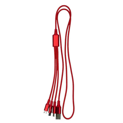 3-in-1 Multi-Device Metallic Charging Cable