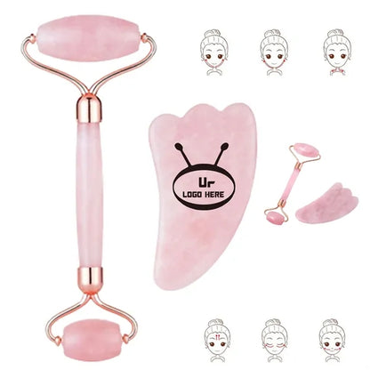 Jade Roller Gua Sha Set