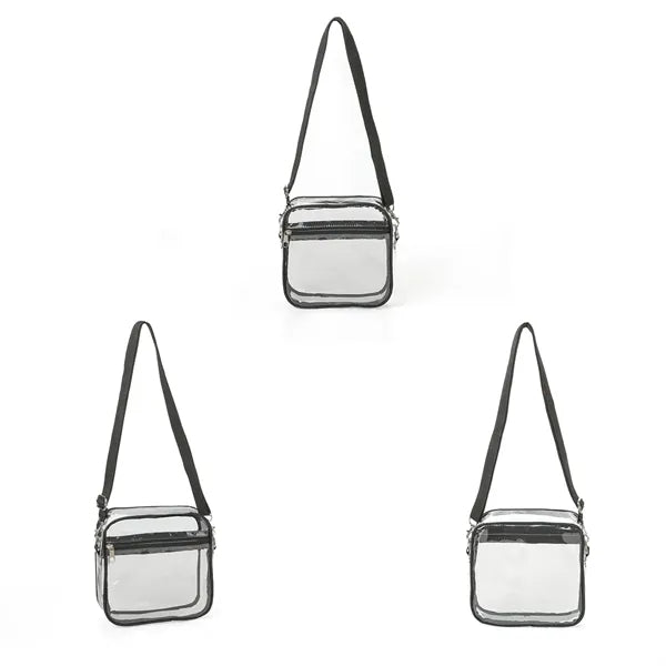 ClearPass Clear Crossbody Bag 7" x 2.5"