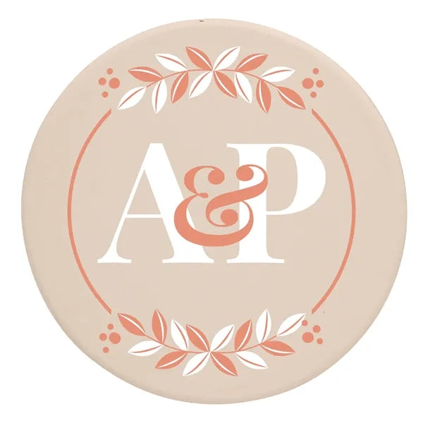 Round Ceramic Coasters 4"
