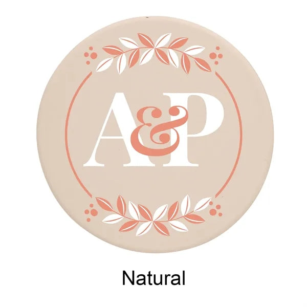 Round Ceramic Coasters 4"