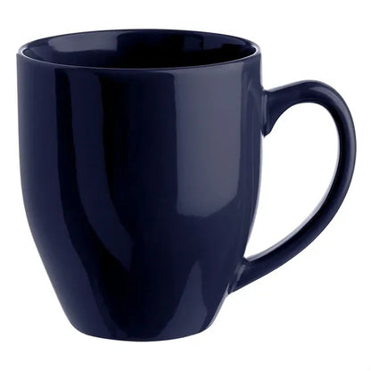 Glossy Bistro Style Ceramic Mug, 16 oz.
