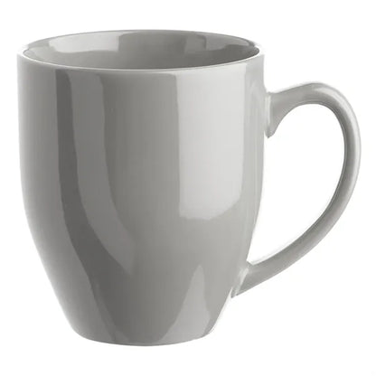 Glossy Bistro Style Ceramic Mug, 16 oz.