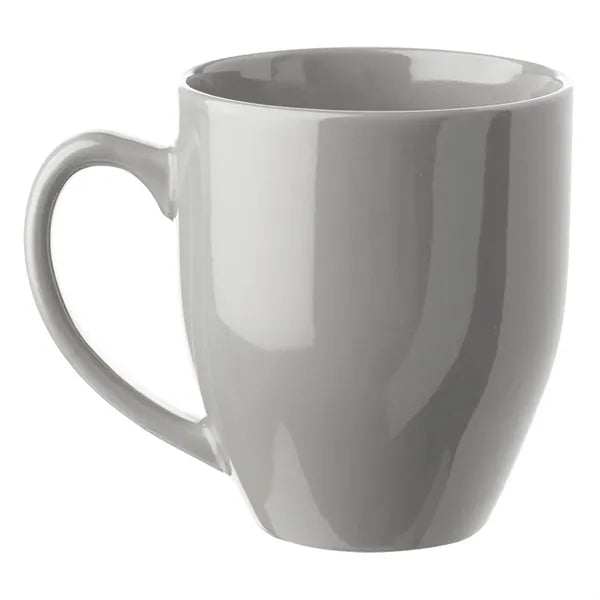 Glossy Bistro Style Ceramic Mug, 16 oz.