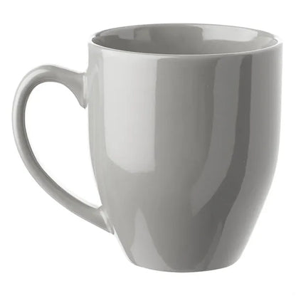 Glossy Bistro Style Ceramic Mug, 16 oz.