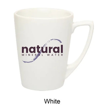 10 oz. Latte Vitrified Porcelain Mug