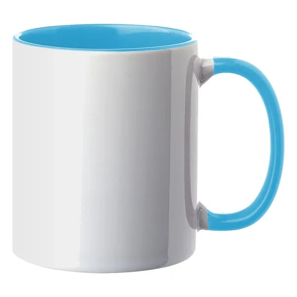 11 oz. Bright Two-Tone Sublimation Custom Mug