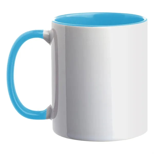 11 oz. Bright Two-Tone Sublimation Custom Mug