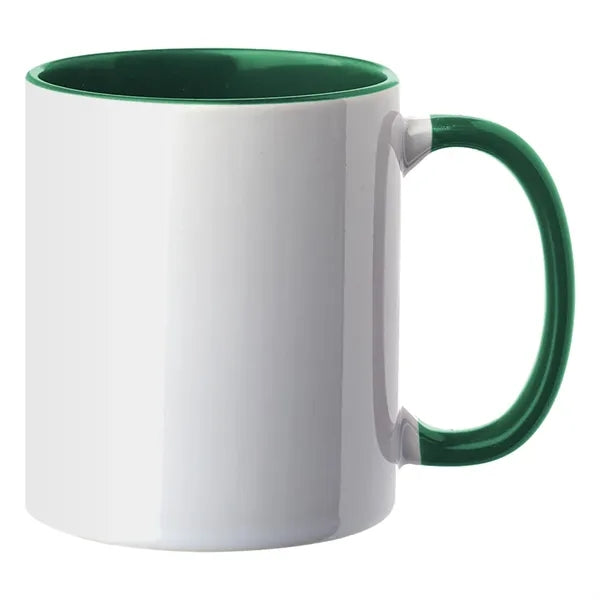 11 oz. Bright Two-Tone Sublimation Custom Mug