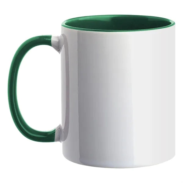 11 oz. Bright Two-Tone Sublimation Custom Mug