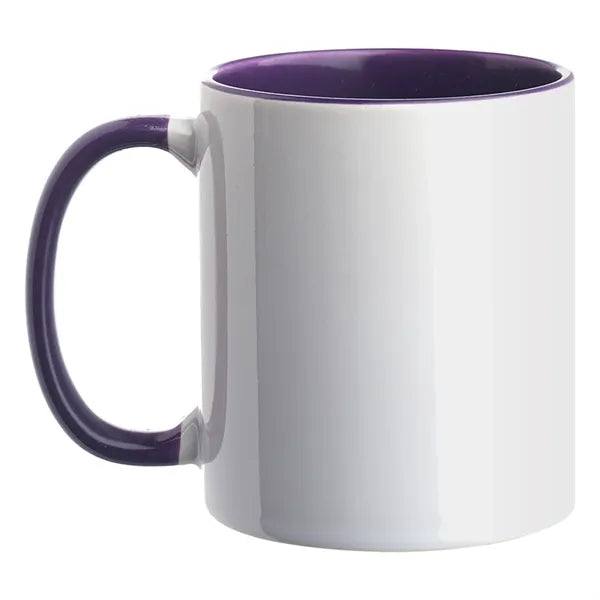 11 oz. Bright Two-Tone Sublimation Custom Mug