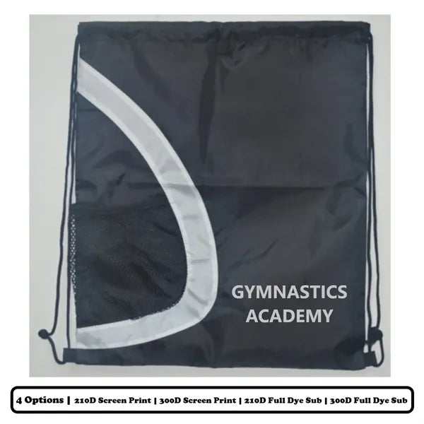 Sublimation Multi-Panel Semi-Circle Design Polyester