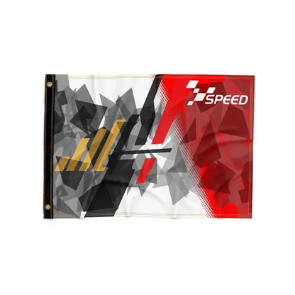 SINGLE-SIDED DYE SUBLIMATION 1-LAYER 3FT X 2FT FLAG