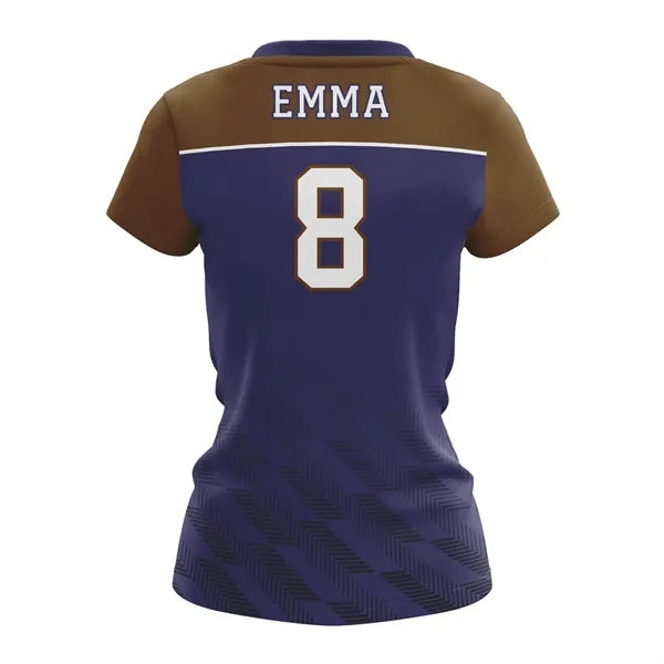 Women's Premium Sublimation Football Fanwear Jersey - Spande