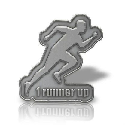 Solid Iron Lapel Pin with Dual Plating