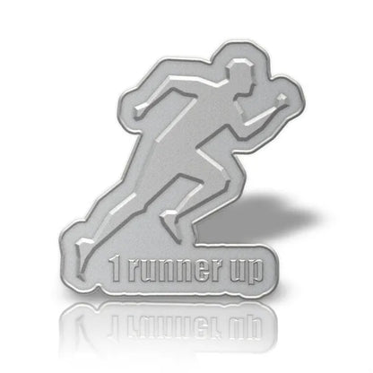 Solid Iron Lapel Pin with Dual Plating