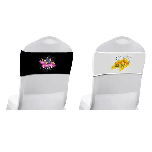 Sublimated Chair Band with Hook-And-Loop Closure