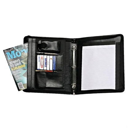 Deluxe 3-Ring Zippered Portfolios