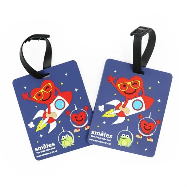 PVC Custom Luggage Tag - 4.25"x 2.5"