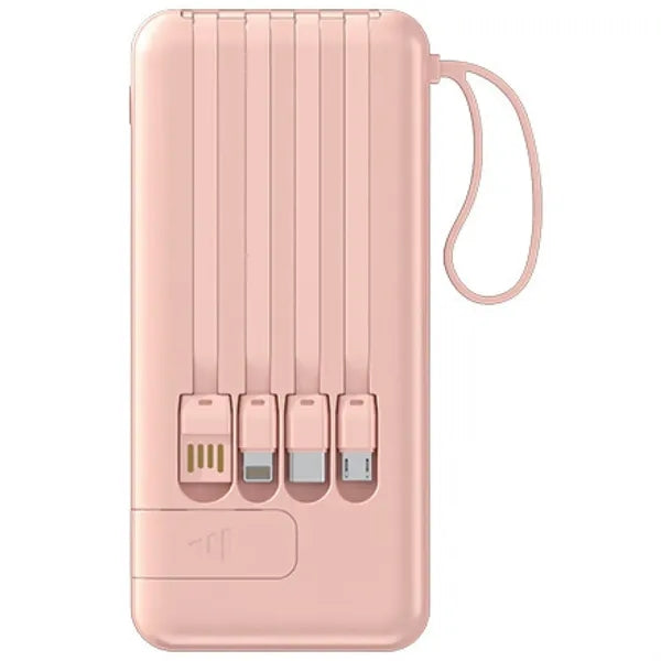 Compact LED Power Bank with Flashlight 8000mAh