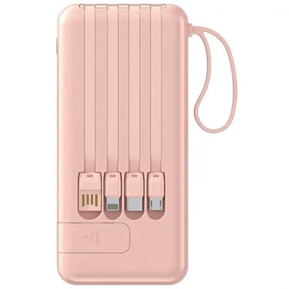 Compact LED Power Bank with Flashlight 8000mAh