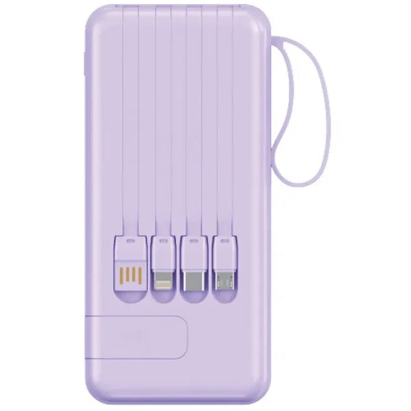 Compact LED Power Bank with Flashlight 8000mAh