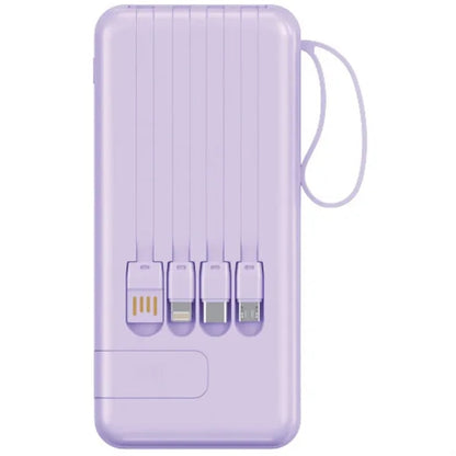 Compact LED Power Bank with Flashlight 8000mAh