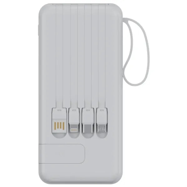 Compact LED Power Bank with Flashlight 8000mAh