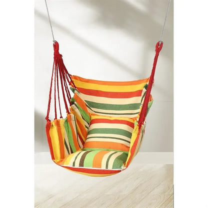 Durable Breathable Sturdy Casual Canvas Hammock Swing Chair