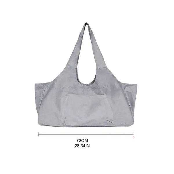Large Lightweight Multi-Pocket Premium Canvas Yoga Mat Bag