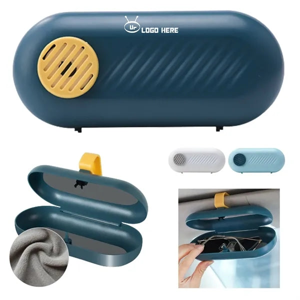 Car Sun Visor Glasses Case