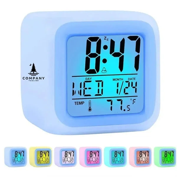 LED Digital Alarm Clocks with Night Light