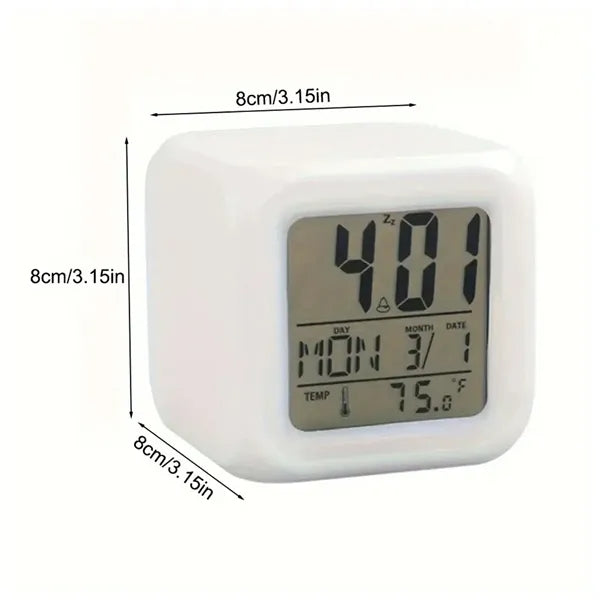 LED Digital Alarm Clocks with Night Light