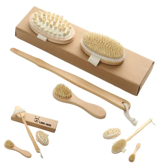 3Pcs Bath Brush Set