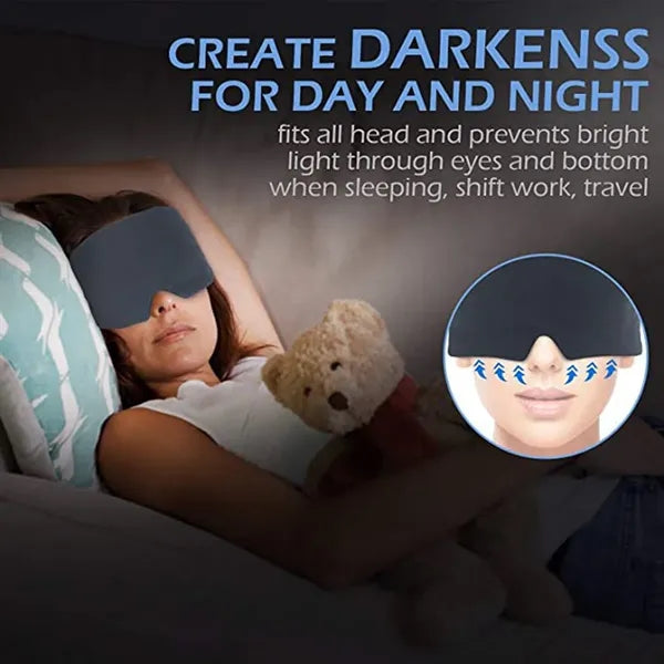 Soft Breathable Light-Blocking Organic Sleep Mask
